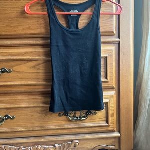 Black Wild fable racer back tank